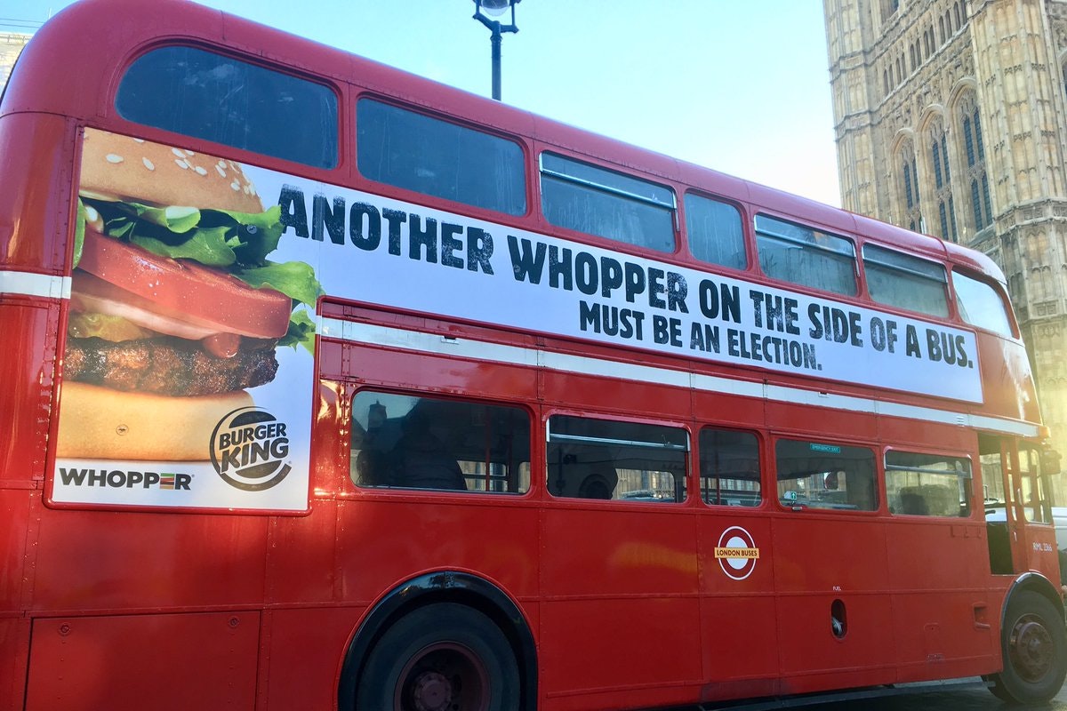 Burger King advert mocks Vote Leave&#39;s campaign bus | Largs and Millport  Weekly News